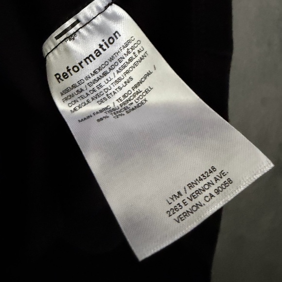 Reformation Dakota Knit Dress Small B2045 - Picture 7 of 8